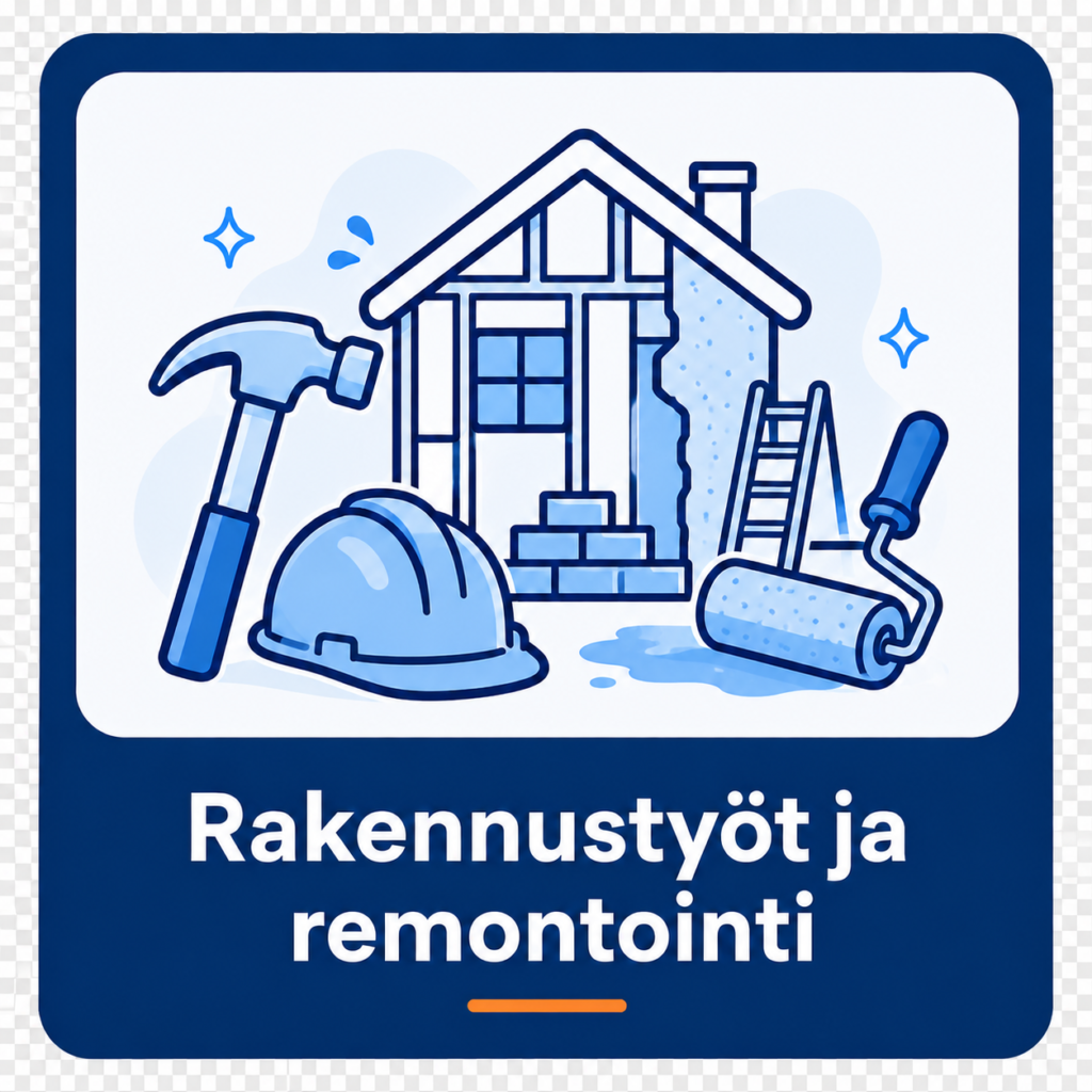 Rakennustyöt ja remontointi